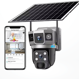 Outdoor solar camera
